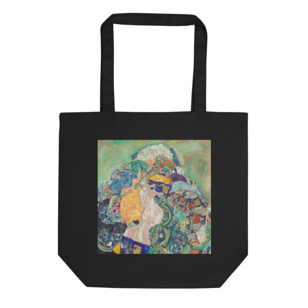Gustav Klimt Eco Tote Bag – Baby (Cradle) organic cotton reuseable gift for the art lover and new Mom surprise - Image 6