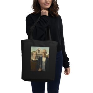 Grant Wood Tote Bag – American Gothic