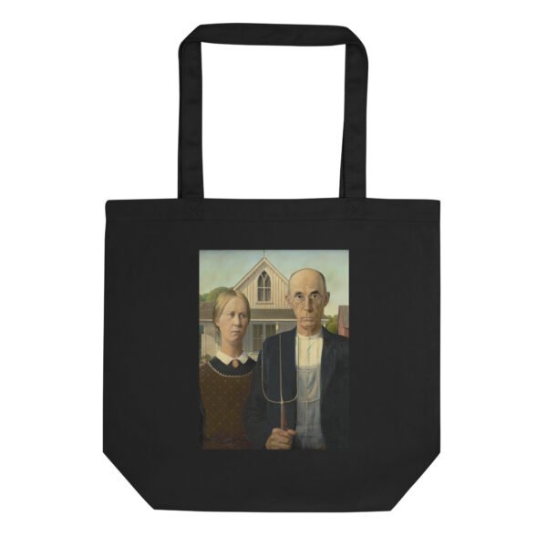 Grant Wood Tote Bag – American Gothic - Image 5