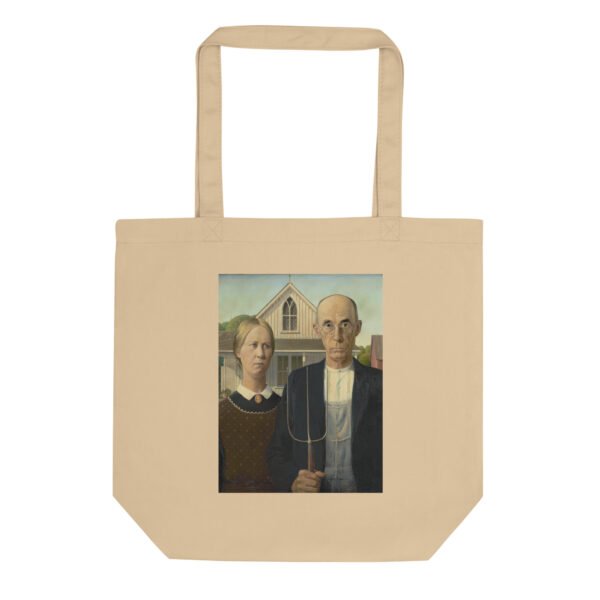 Grant Wood Tote Bag – American Gothic - Image 7
