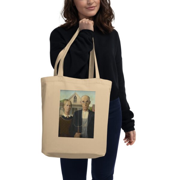Grant Wood Tote Bag – American Gothic - Image 8