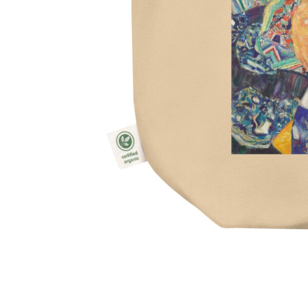 Gustav Klimt Eco Tote Bag – Baby (Cradle) organic cotton reuseable gift for the art lover and new Mom surprise - Image 5