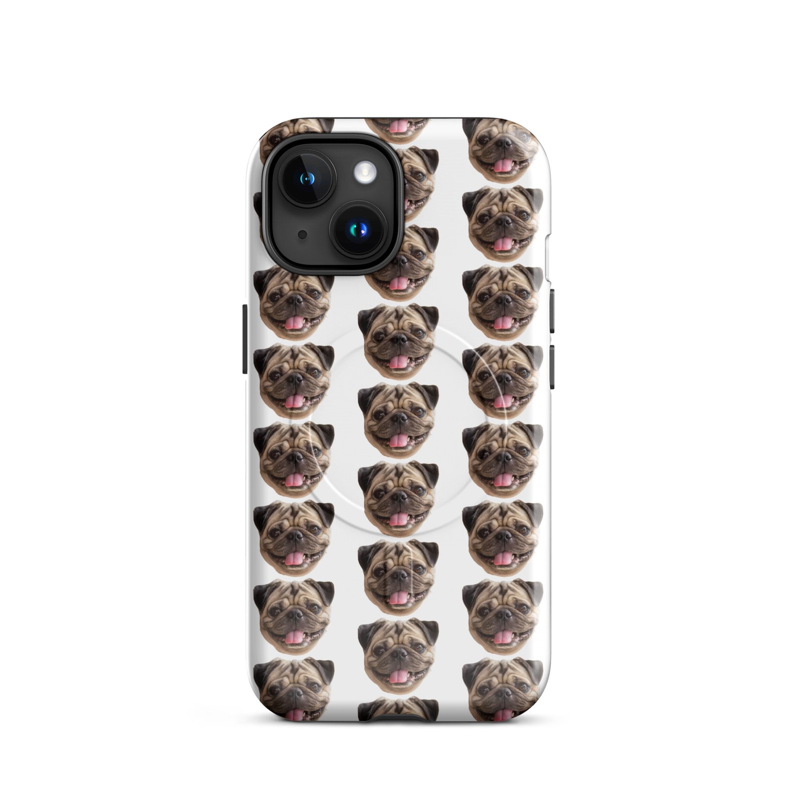Pug Face MagSafe® tough case for iPhone®